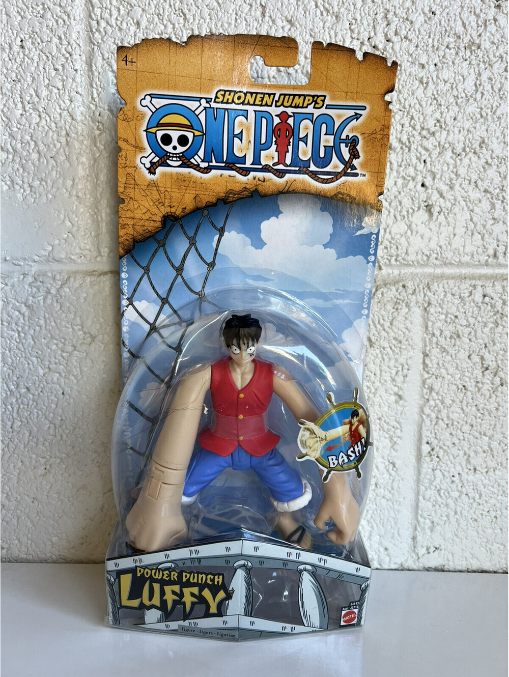 Shonen Jump's One Piece Power Punch Luffy Bash 6" Figure By Mattel NIB